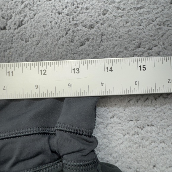 Lululemon Athletic Skirt Skort Womens 4 Black Built-In Shorts Drawstring Pocket - Picture 5 of 8